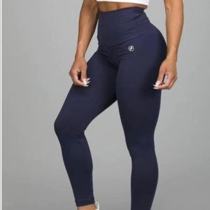 ABS2B Fitness Navy Blue leggings NEW high waist Small